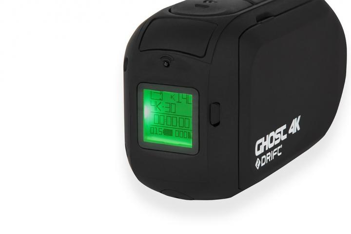 Drift ghost 4k action camera screen