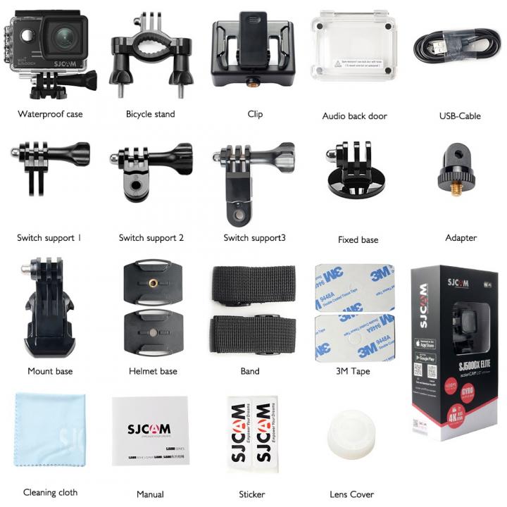 SJCAM SJ5000X Elite accessories